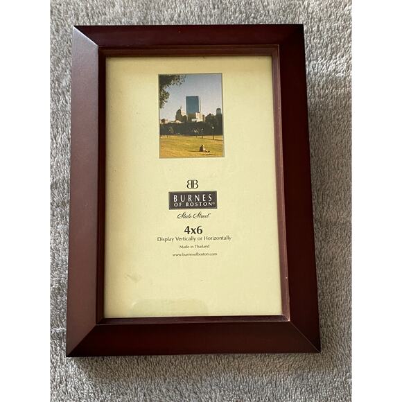 Burnes of Boston 4 x 6 Wood Frame - Picture 1 of 4